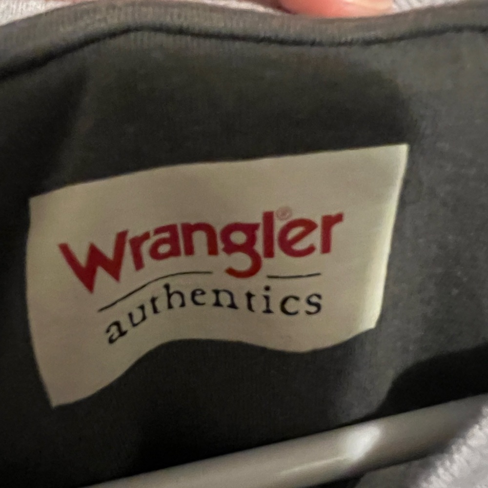 Men’s Wrangler Authentics 3 Button Waffle Knit Lo… - image 4